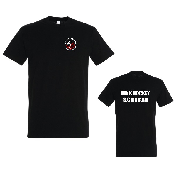 Boutique Rink Hockey - Brie Roller Sports Tee-shirt Enfant Noir (écriture Blanche) 1