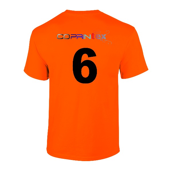 Boutique Démo boutique (démo) Tee-shirt Mixte Orange 3