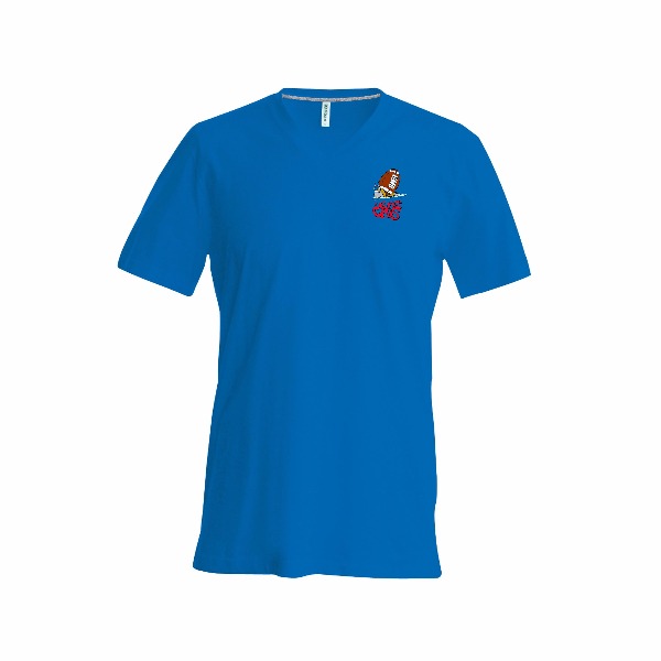 Boutique Rugby - Les Ptits Gris Tee-shirt Homme Bleu Royal 1